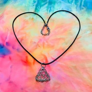 Sterling Silver Wire Necklace